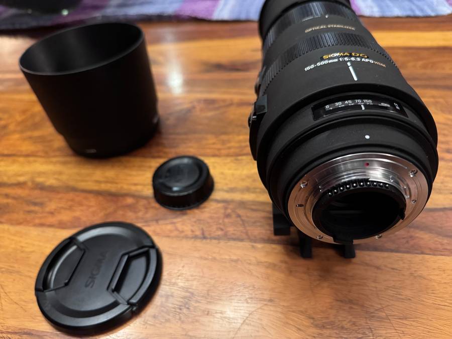 Sigma Zoom Lens 150-500mm 5-6.3 APO HSM