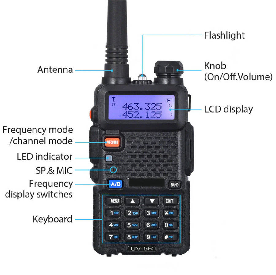 Baofeng UV5R radio