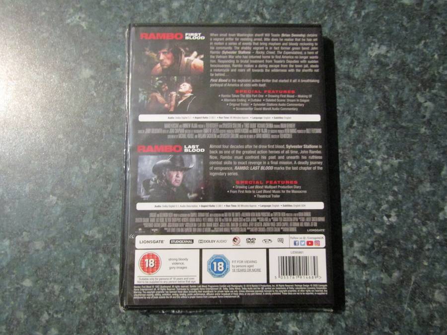 Rambo: First Blood & Last Blood (2 DVD)