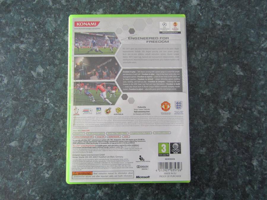Pro Evolution Soccer 2011 (Xbox360)