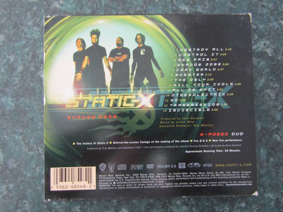 Static-X  Shadow Zone / X-Posed (CD + DVD)