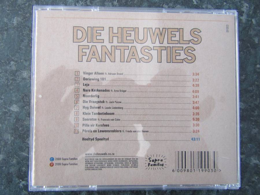 Die Heuwels Fantasties - Die Heuwels Fantasties (CD)