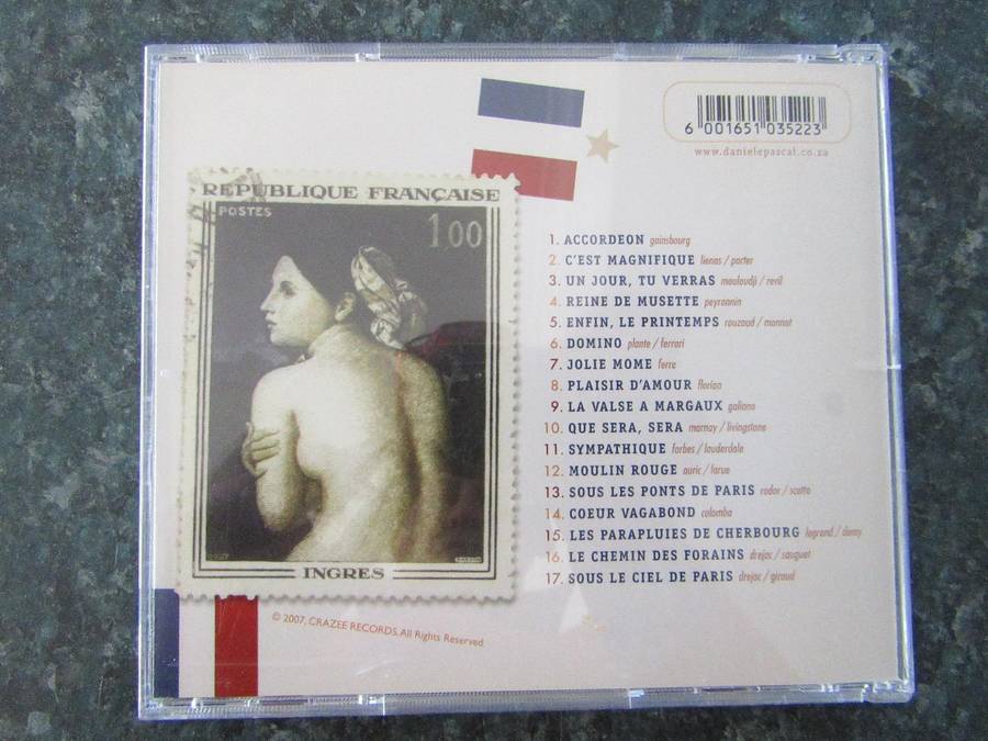 Daniele Pascal - French Cafe Songs (CD)