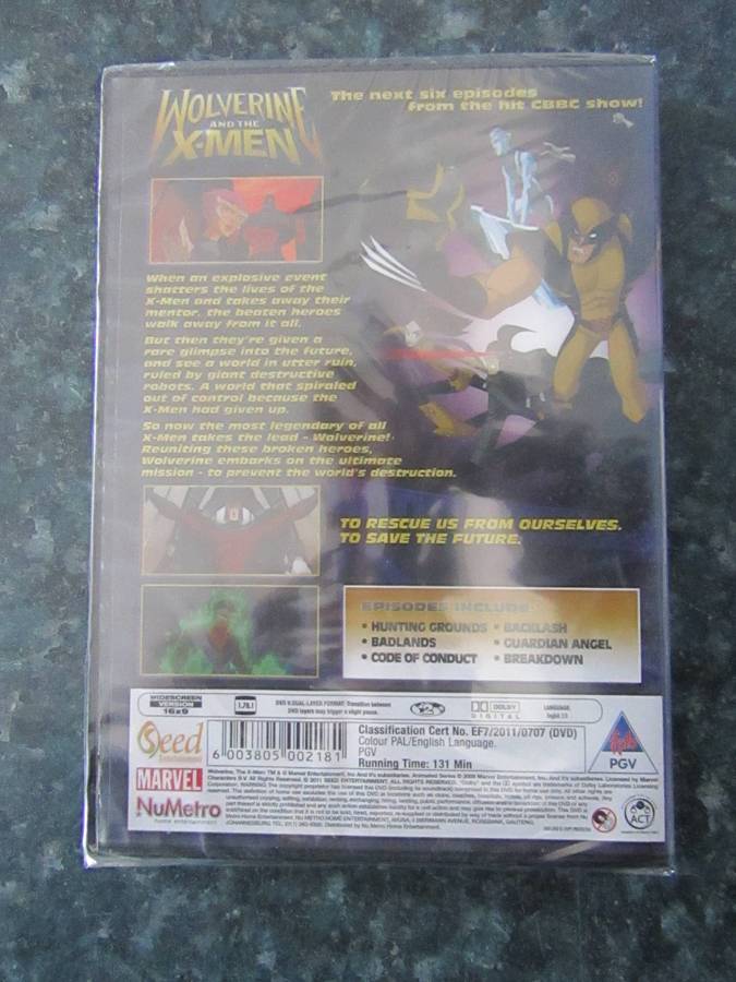 Wolverine and the X-men Vol 3 (DVD)
