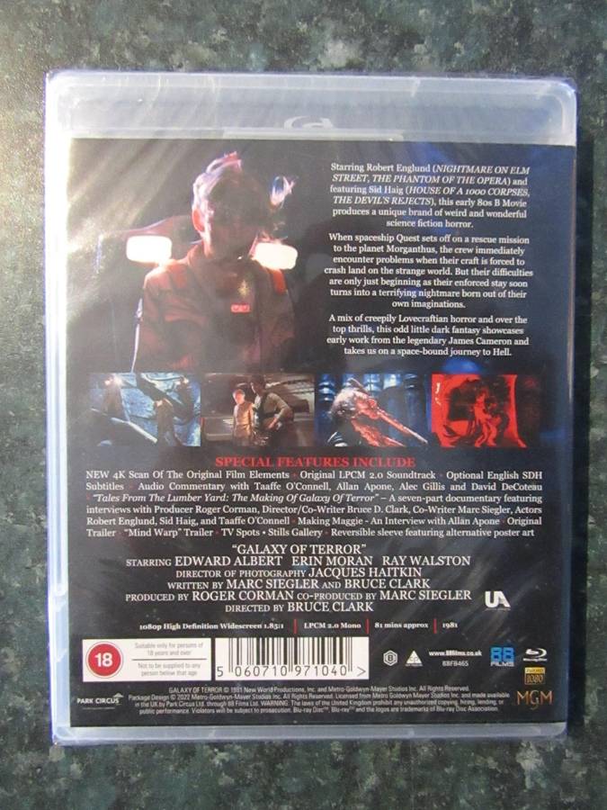 Galaxy of Terror (Blu-ray)