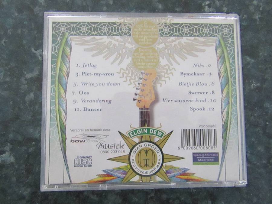 Gian Groen  Lied Van Die Engele (CD)