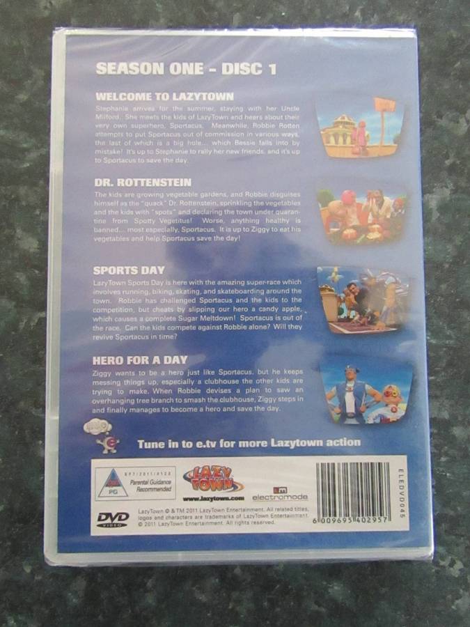 Welcome To Lazytown: Season 1 Disc 1 (DVD)