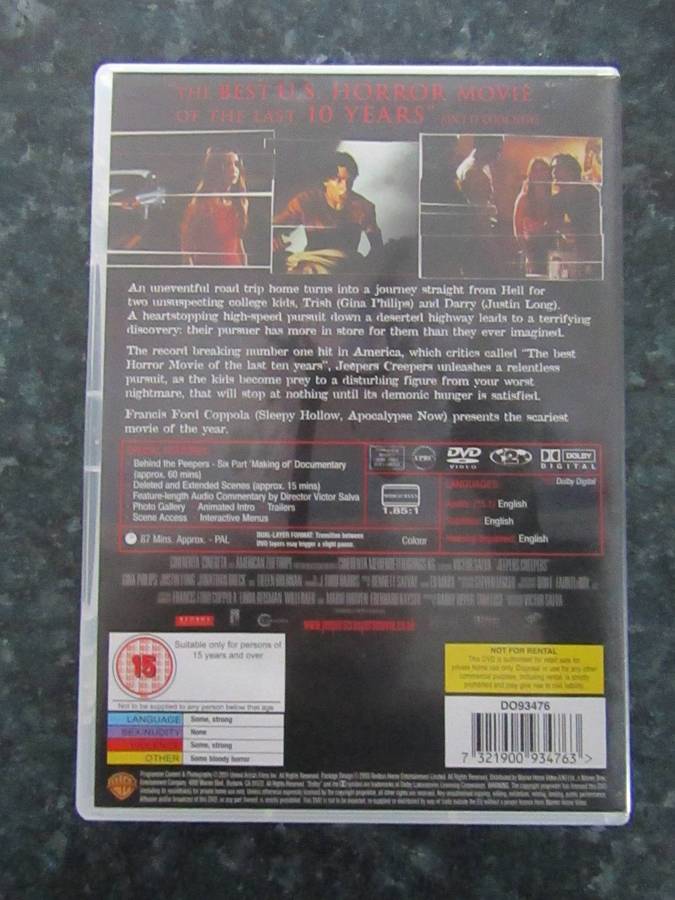 Jeepers Creepers (DVD)