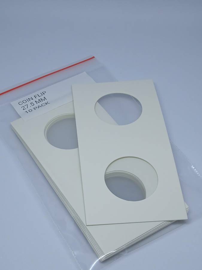 27.5 MM COIN FLIP 10 PACK