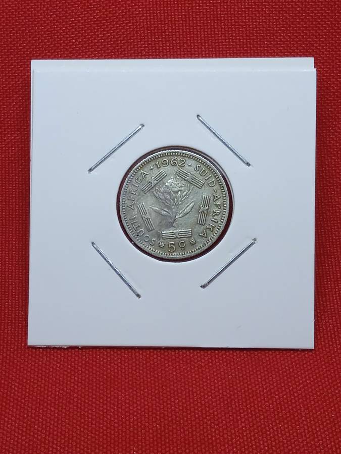1962 SILVER 5 CENT IN COIN FLIP