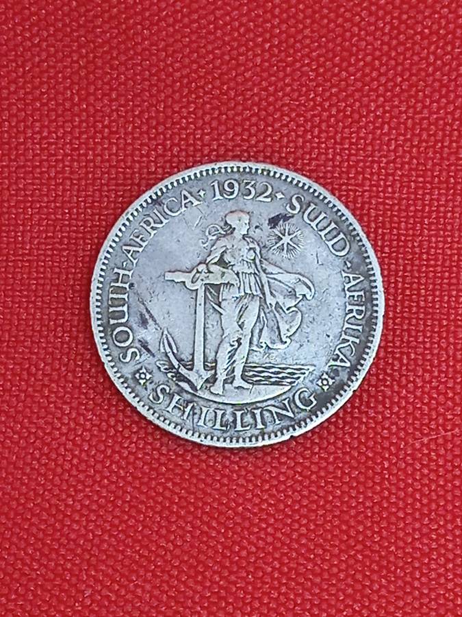 1932 SILVER ONE SHILLING