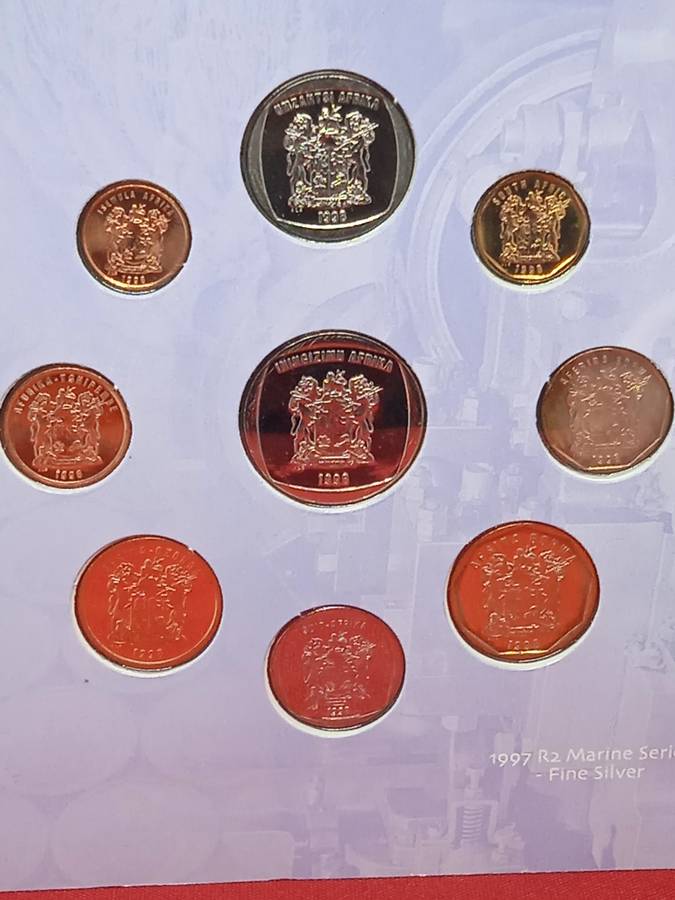 1998 SOUTH AFRICA UNCIRCULATED COIN SET