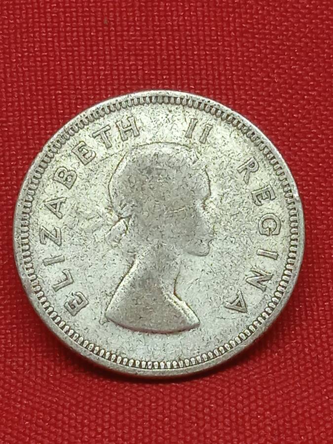 1955 SILVER 2 SHILLINGS