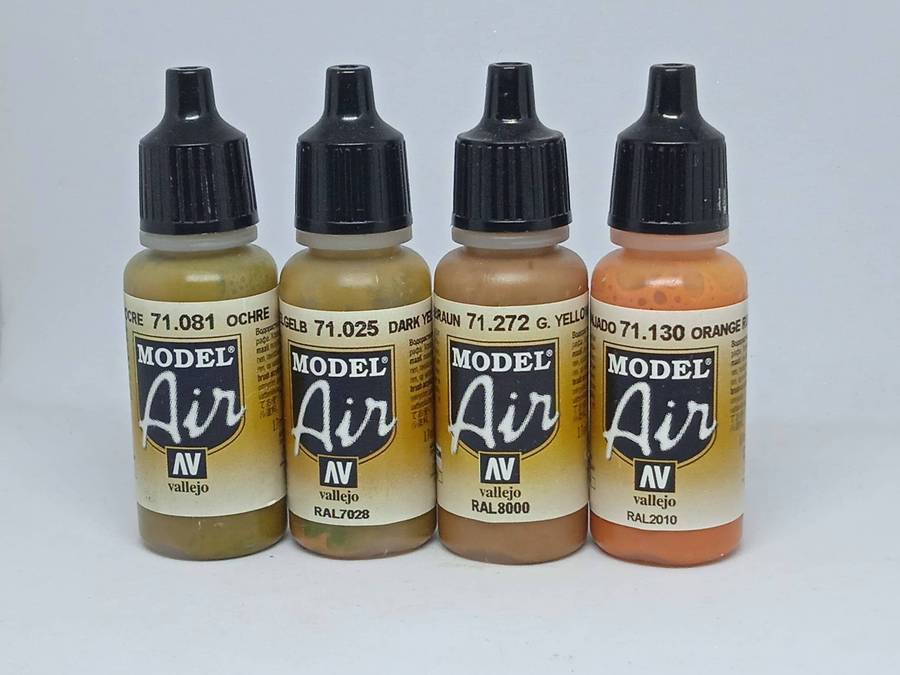 VALLEJO MODEL AIR PAINTS