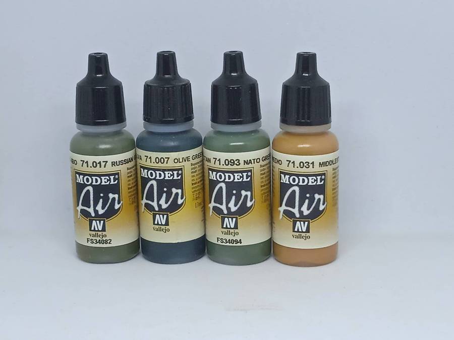 VALLEJO MODEL AIR PAINTS
