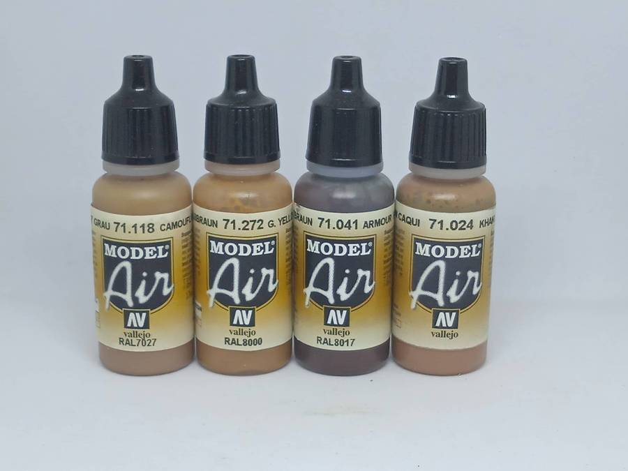 VALLEJO MODEL AIR PAINTS