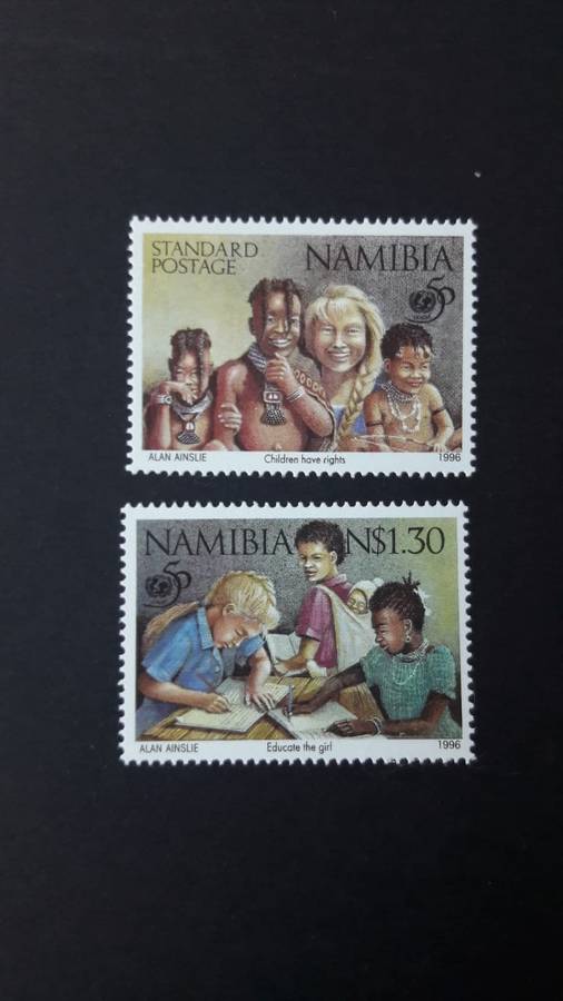 NAMIBIA 1996 - Anniversary of UNICEF CONTROLS - FINE MINT 1