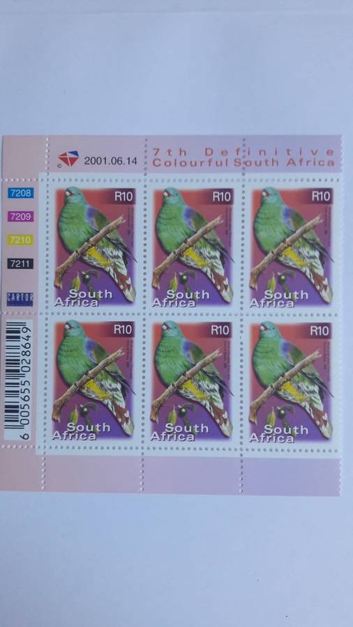 RSA 2001/06/14 7th Definitive Issue R10.00 Control Block