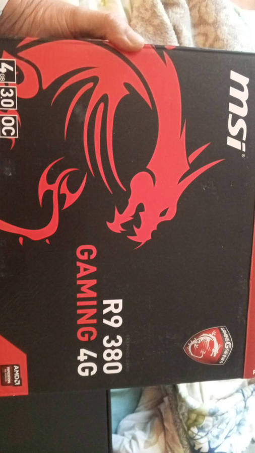 MSI R9 380 4gb OC  graphics card