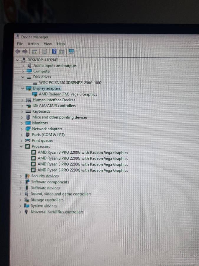 Ryzen 3 pro 2200g gaming pc