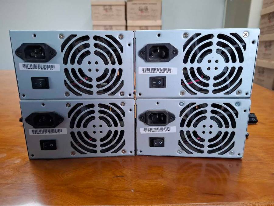 4 x Computer power supply,s