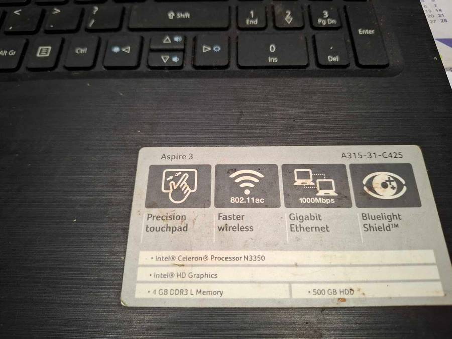 Faulty laptops