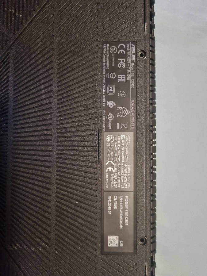 Asus tuf gaming laptop