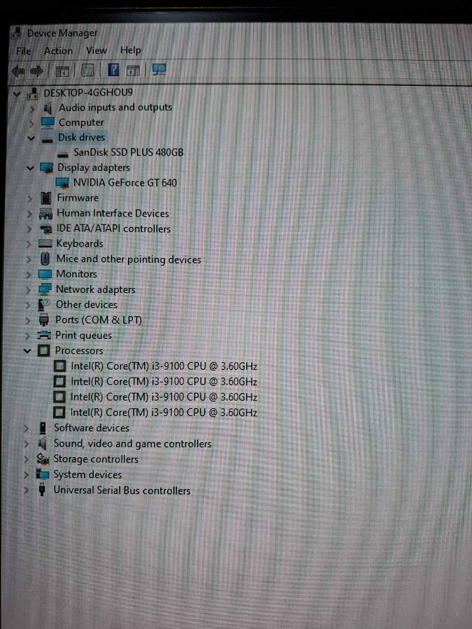 I3 9100 office computer