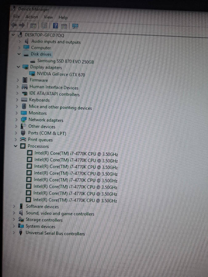 I7 4770k gaming computer