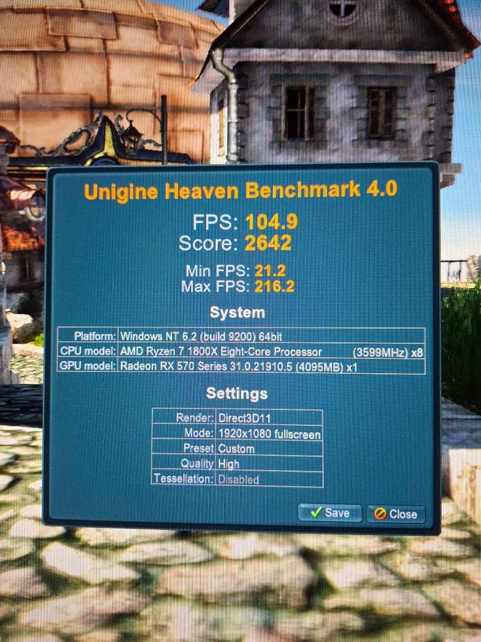 Ryzen 7 1800x  gaming pc