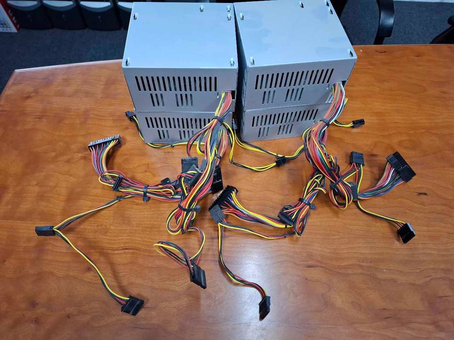 4 x Computer power supply,s