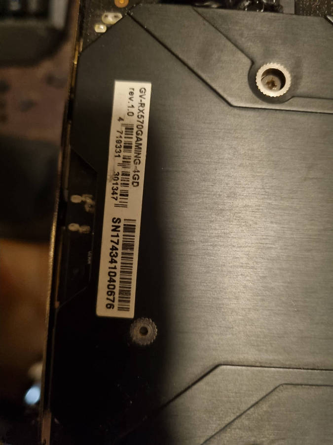 Gigabyte rx 570 4gb