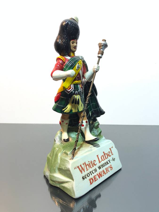 A Dewars White Label Scotch Whisky Advertising Figuring