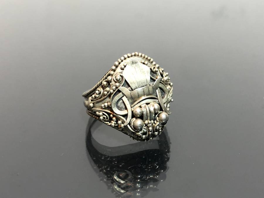 Indonesian Scared Ranga Ring in Silver 925