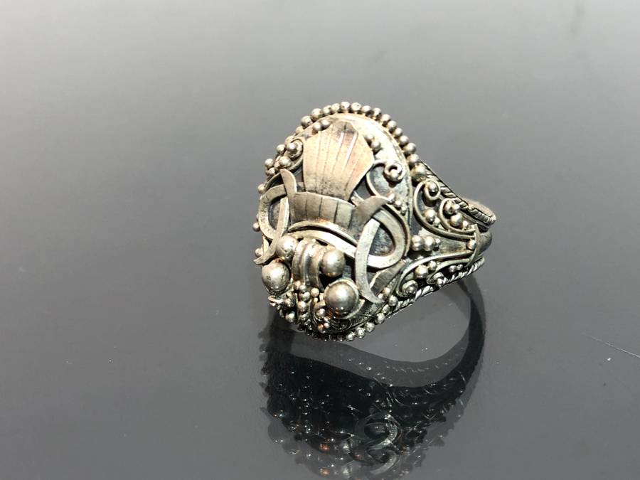 Indonesian Scared Ranga Ring in Silver 925