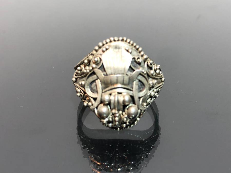 Indonesian Scared Ranga Ring in Silver 925