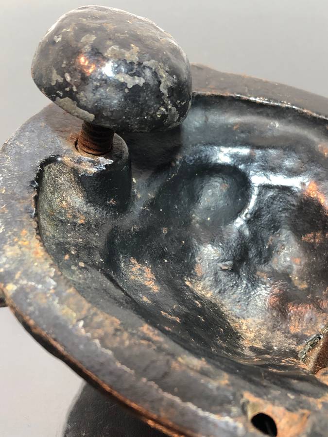 Architectural Salvage! Antique Georgian Style Solid Bronze Door Knocker