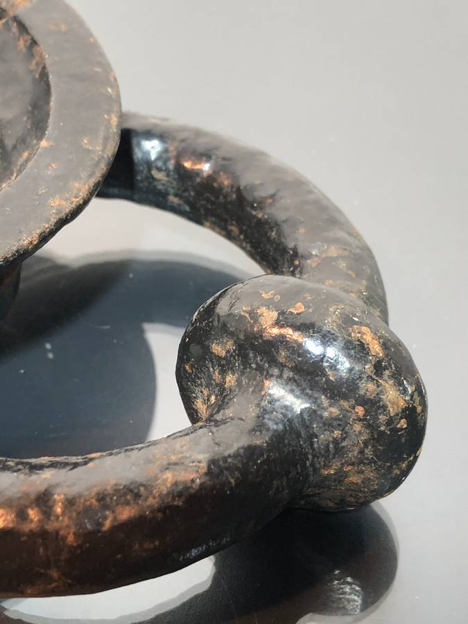 Architectural Salvage! Antique Georgian Style Solid Bronze Door Knocker