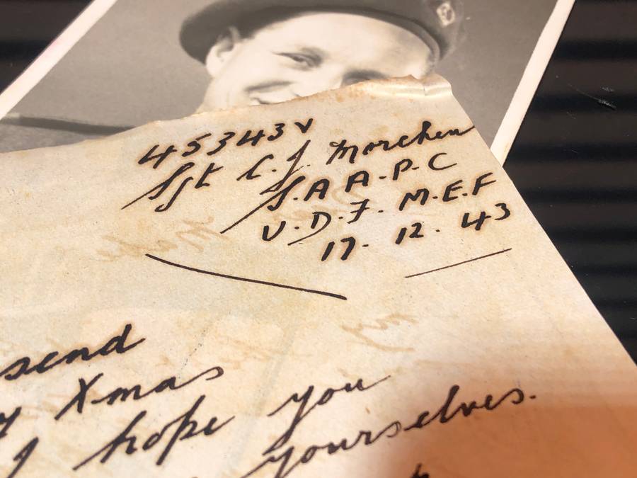 Momento WW2 Soldier South African Army North Africa Campaign 1943