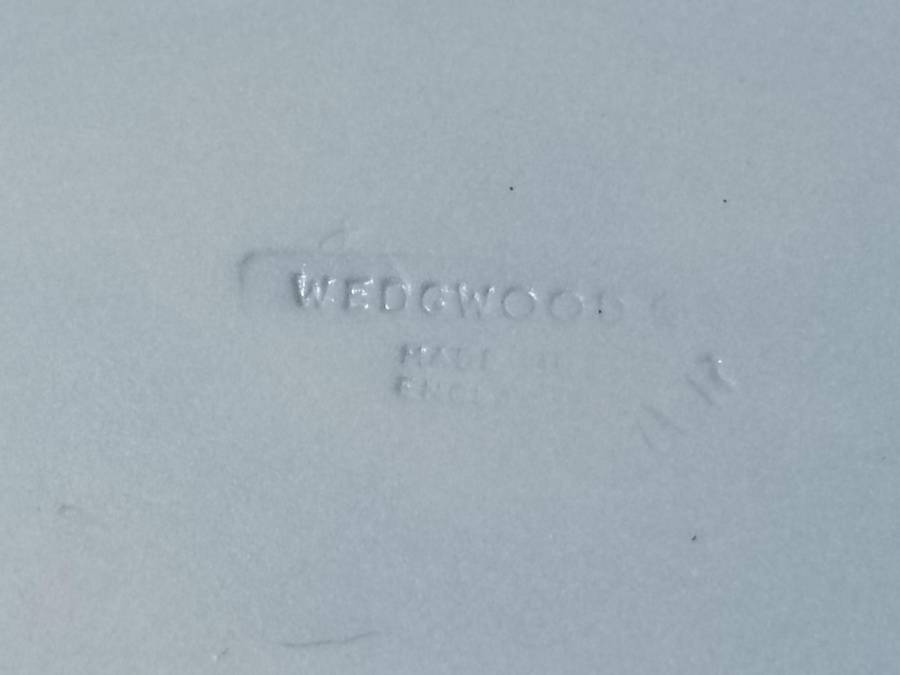 VINTAGE WEDGWOOD JASPERWARE OVAL TRINKET DISH