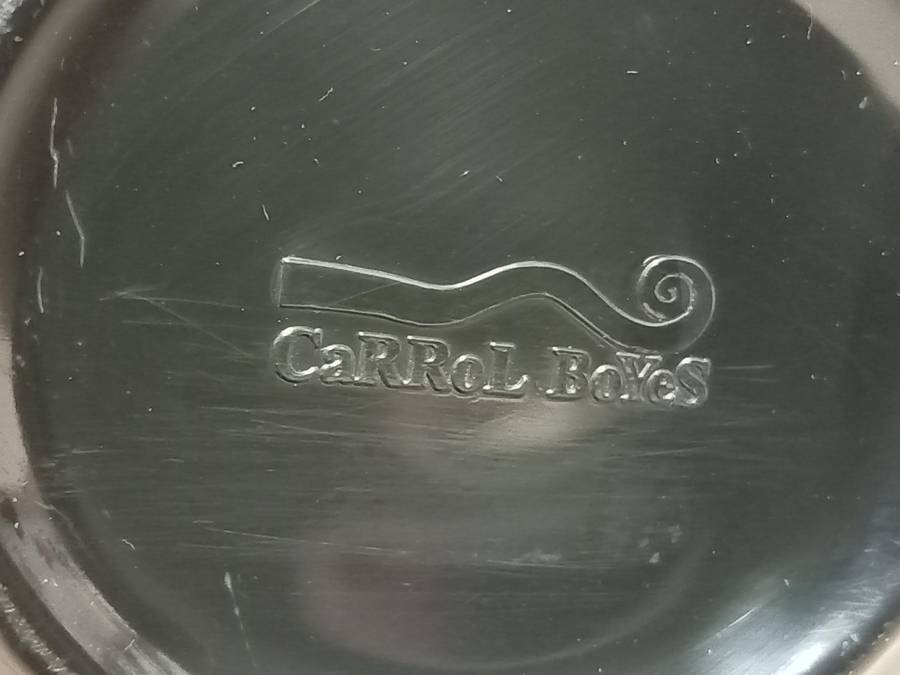 BEAUTIFUL CARROL BOYES FUNCTIONAL ART BLACK PLASTIC JUG