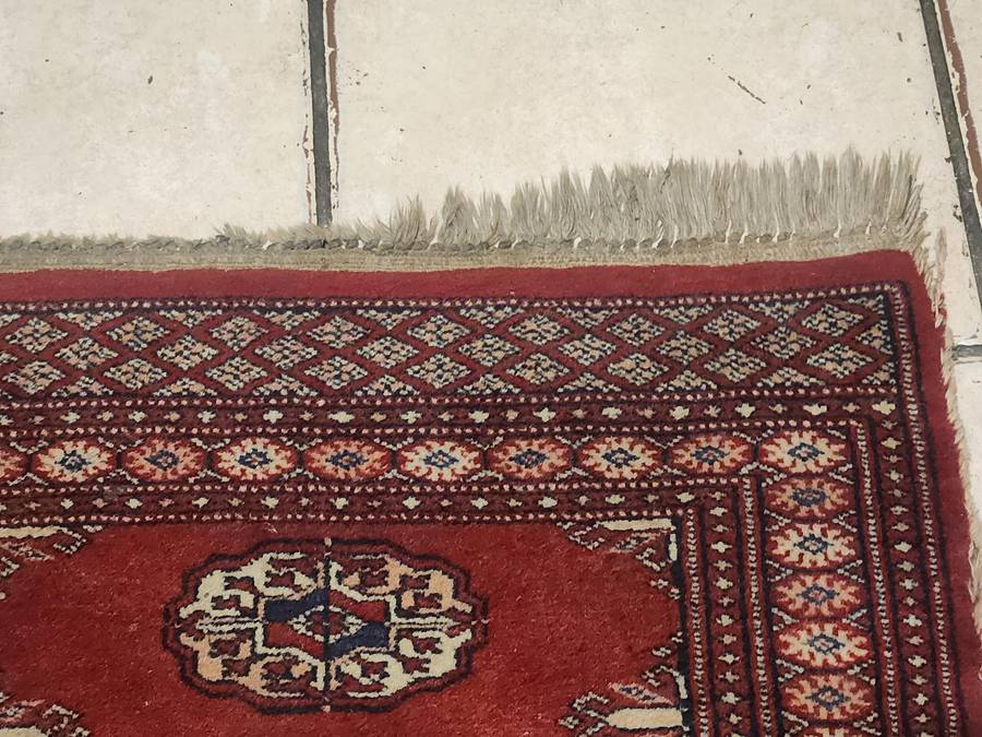 Vintage Pure Wool Hand Knotted Persian Carpet