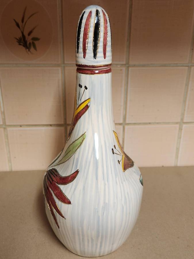 RARE FIND. 20th CENTURY ROUGE FONTAINE BAUDOUR CERAMIQUE VASE/URN