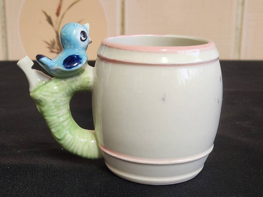 VINTAGE WESTVILLE WHISTLE FOR YOUR MILK MUG, HIGHLY COLLECTIBLE