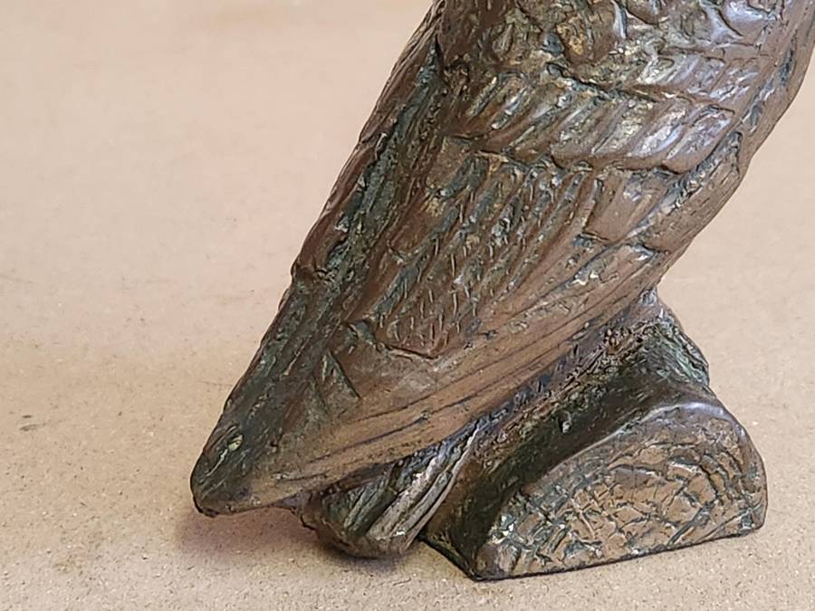 VINTAGE COLD CAST BRONZE OWL