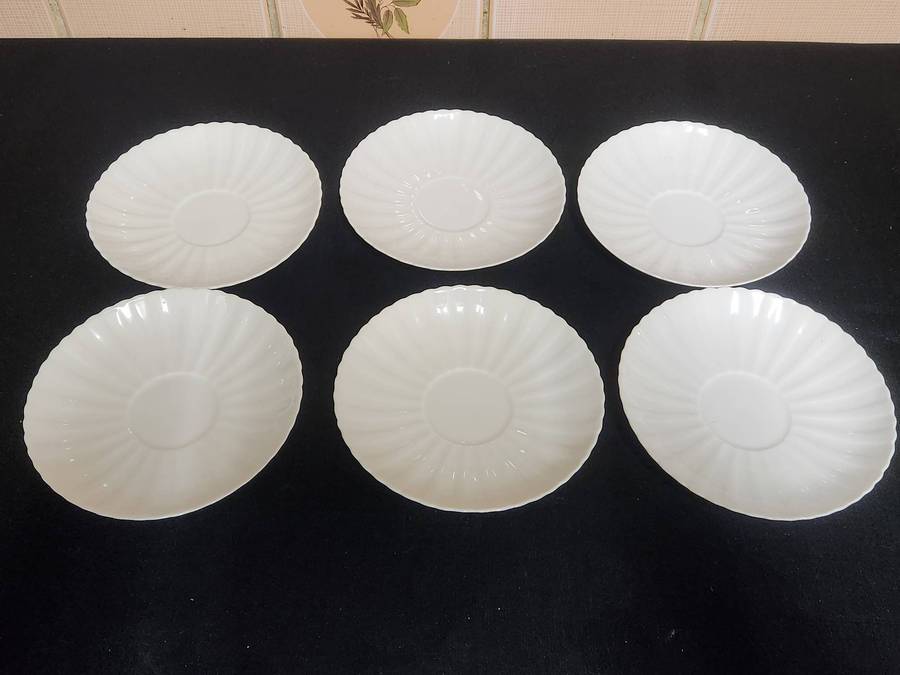 Vintage R S Tillowitz Silesia Set of Six Cups and Saucers
