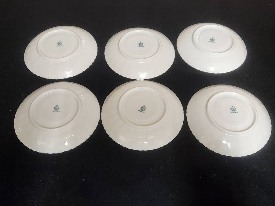 Vintage R S Tillowitz Silesia Set of Six Cups and Saucers