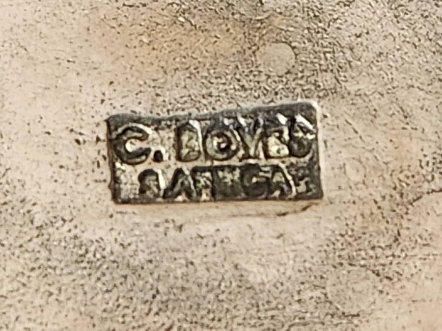 CARROL BOYES FUNCTIONAL ART EARLY DESIGN PEWTER BOWL