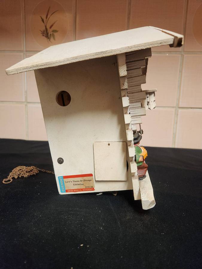 VINTAGE REGULA MADE IN WESTERN GERMANY CUCKOO CLOCK FOR RESTORATION