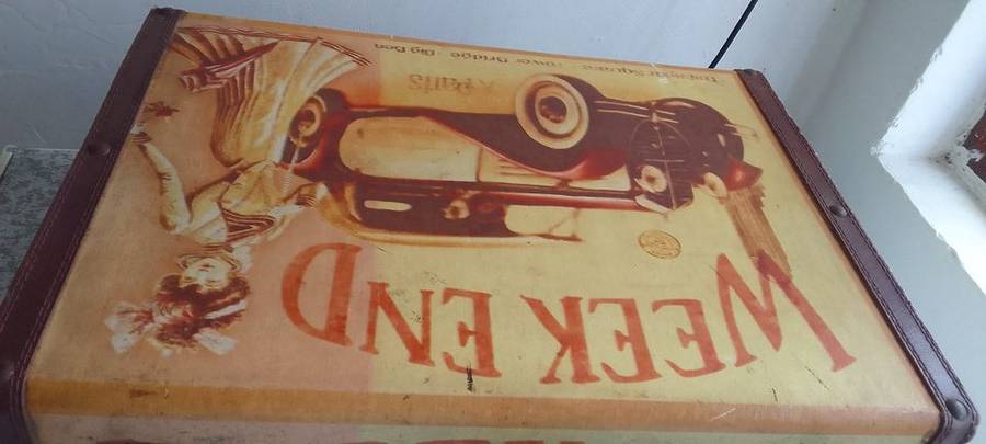 Decoupage Suitcase